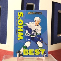 Elias Pettersson 2023-24 - Who's Best #Wb-Ep Credentials Upper Deck